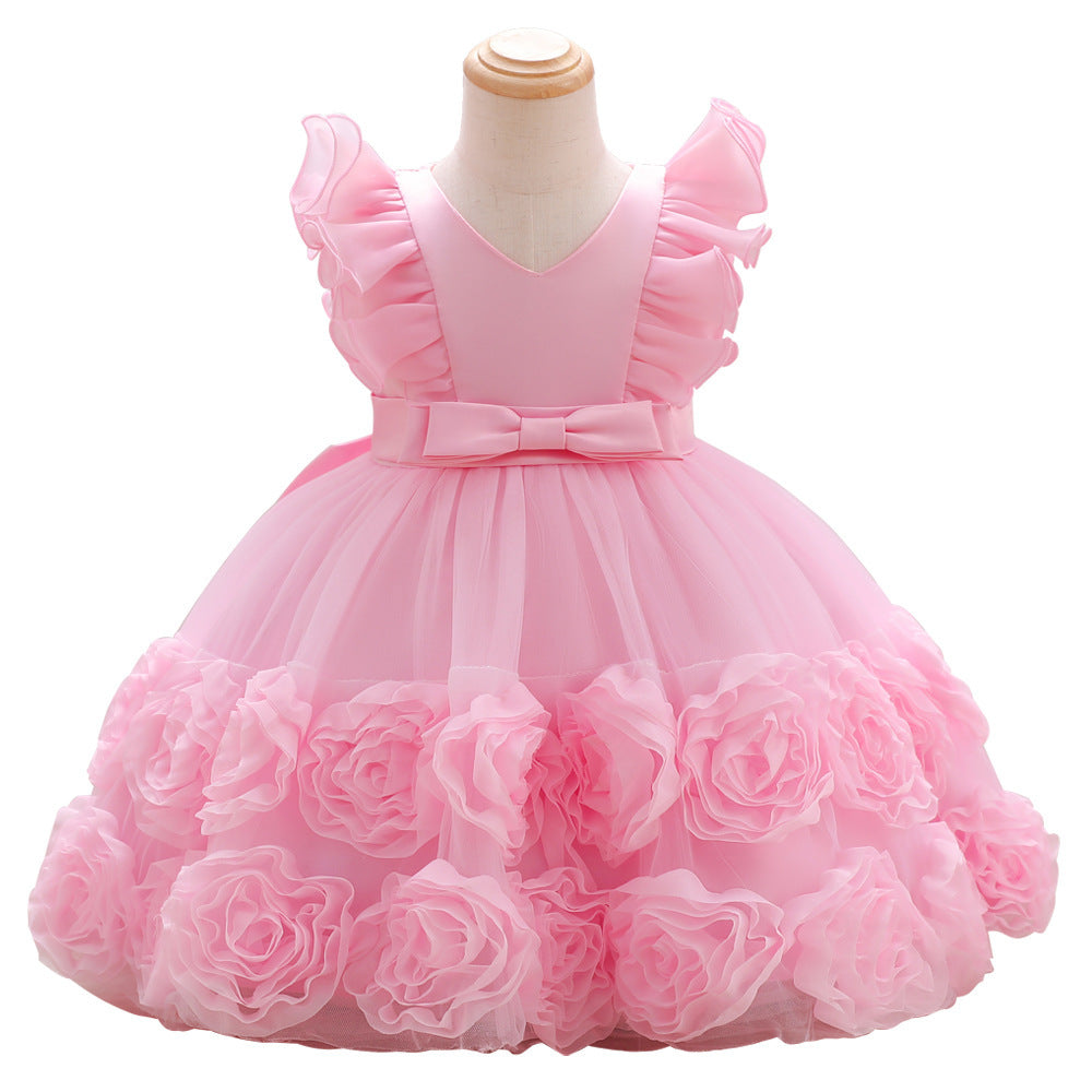 Willhawack Girls' Children's Vest Princess Dress
